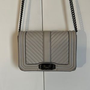 Rebecca Minkoff crossbody bag, grey